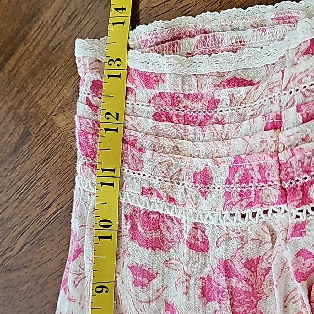 Lucky Brand pink and white blouse - Picture 8 of 10